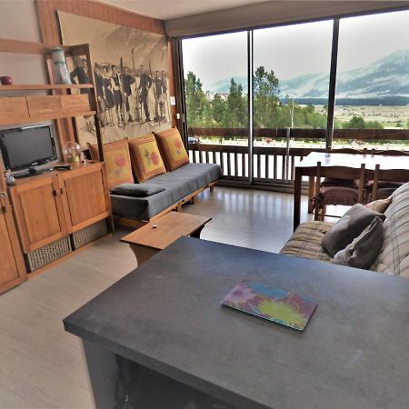 "Les Lupins 10" Residence "Les Lupins" Studio Cabine Pkg-100M Telecabine-Vue Lac, Montagne, Village Les Angles  Exterior foto