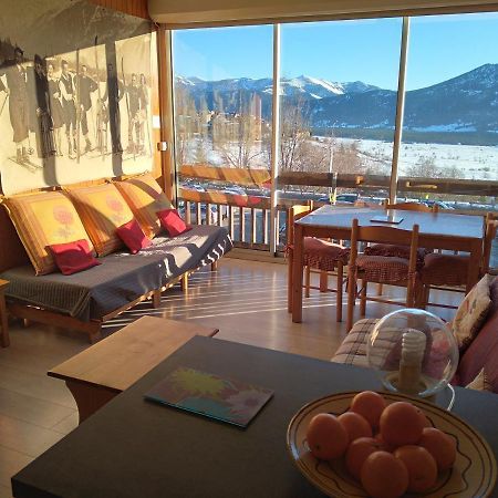 "Les Lupins 10" Residence "Les Lupins" Studio Cabine Pkg-100M Telecabine-Vue Lac, Montagne, Village Les Angles  Exterior foto